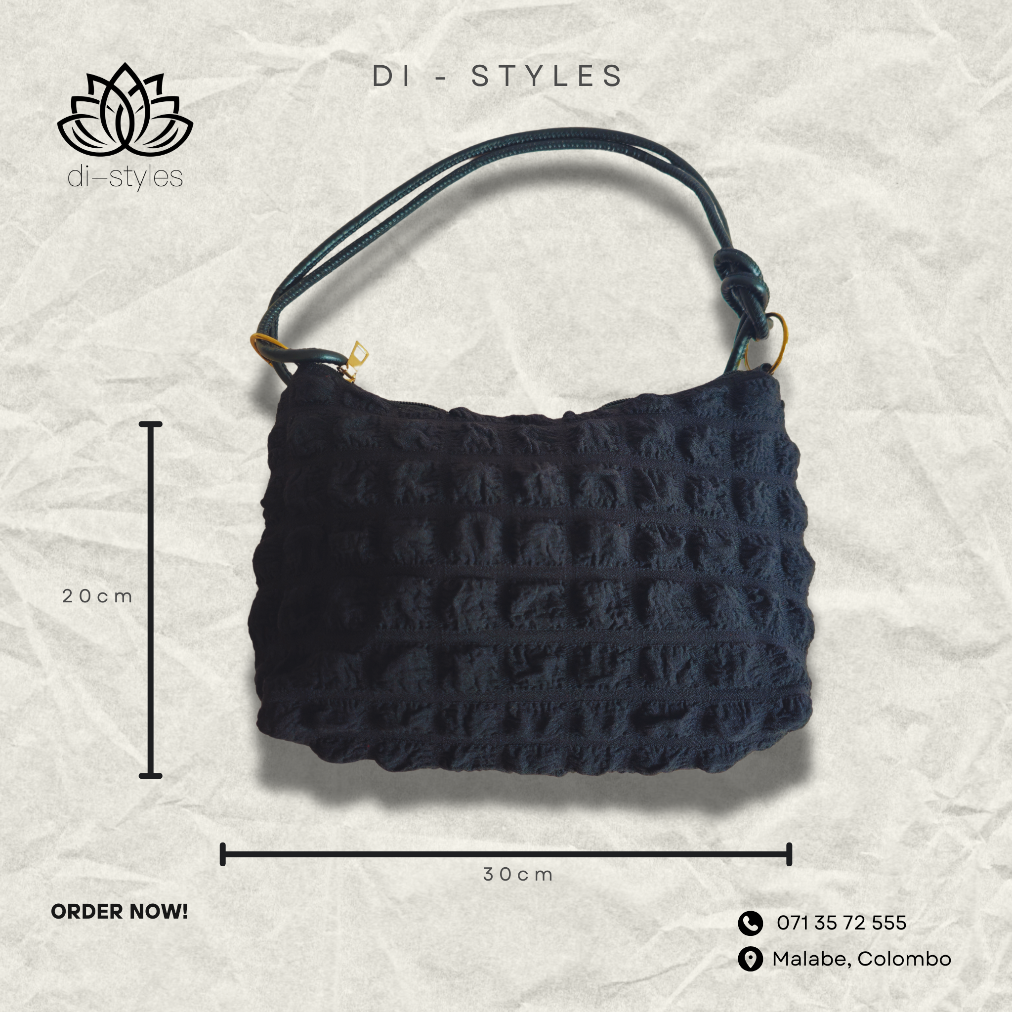 Women's Cotton Shoulder Bag